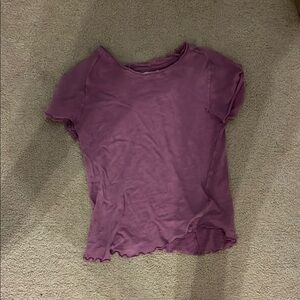 Free People Purple Top